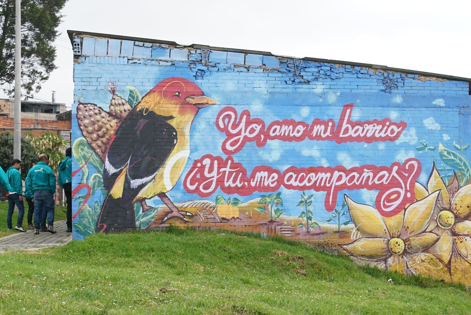 Mural del parque La Herradura