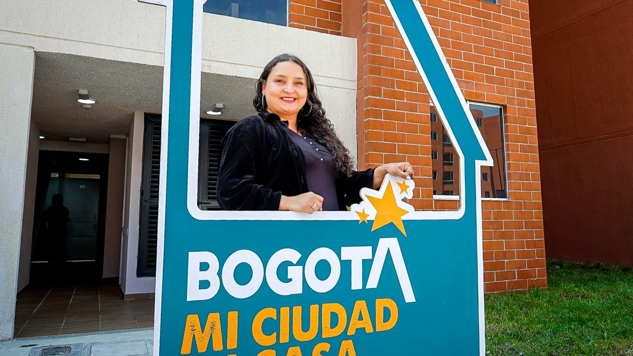 Beneficiaria de Mi Casa en Bogotá