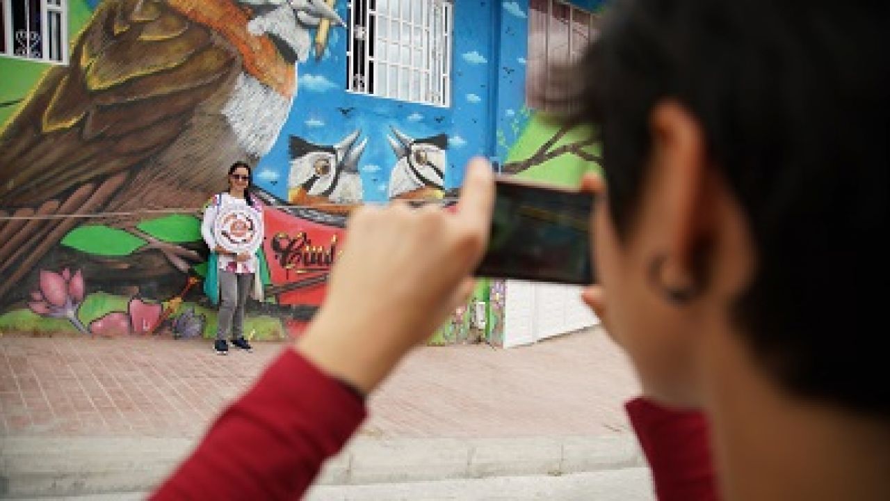 Turistas recorren Ciudad Bolívar