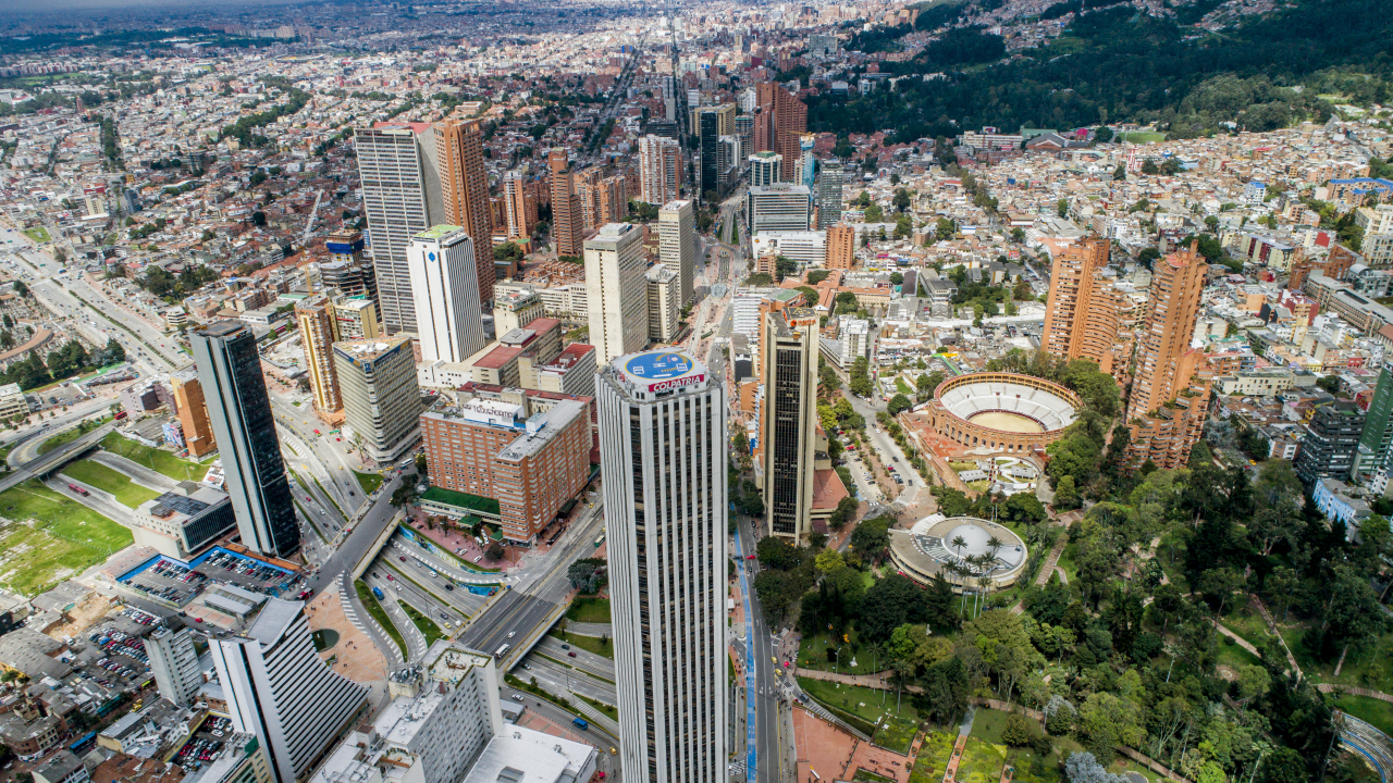 Bogota desde el aire