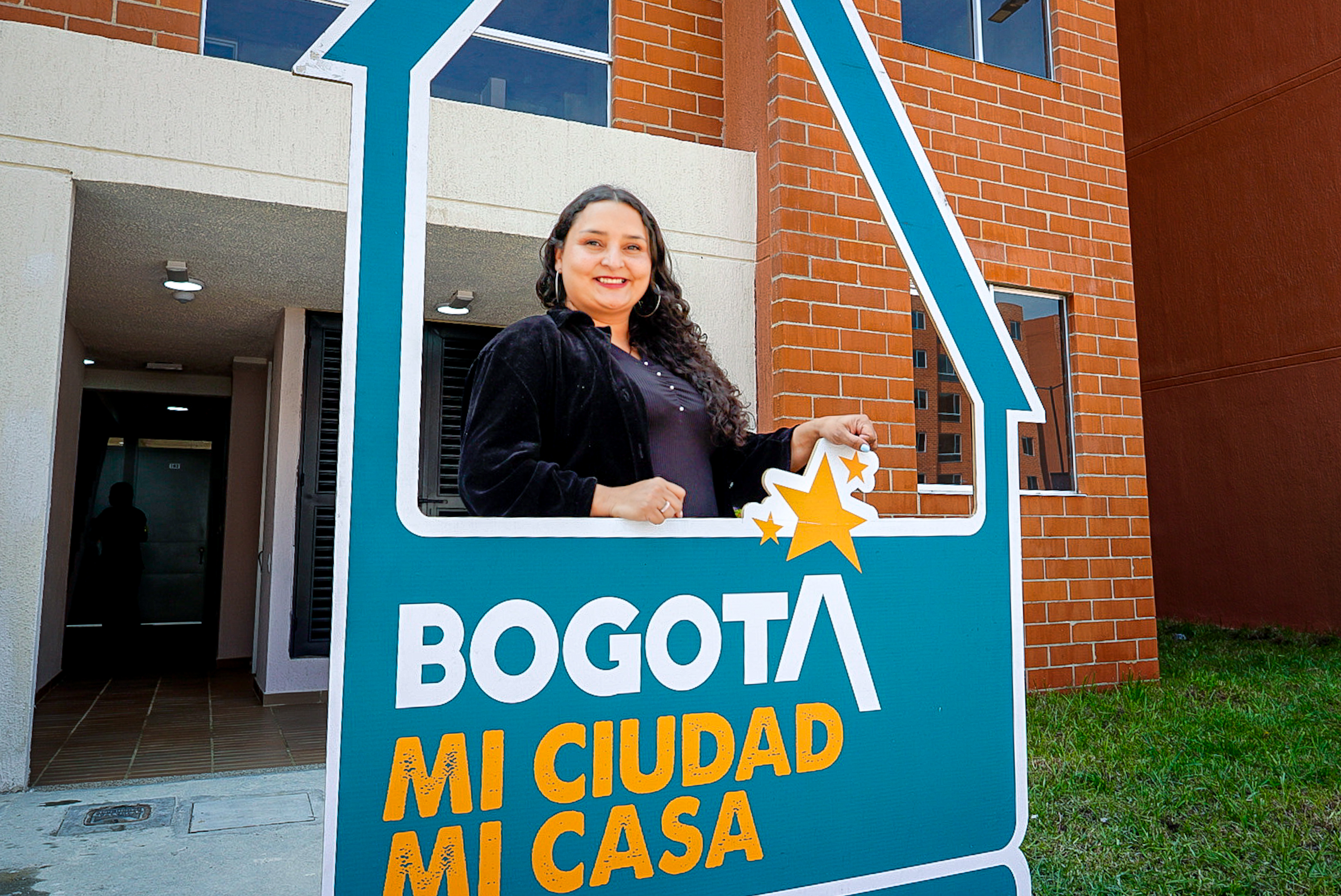 Beneficiaria de Mi Casa en Bogotá