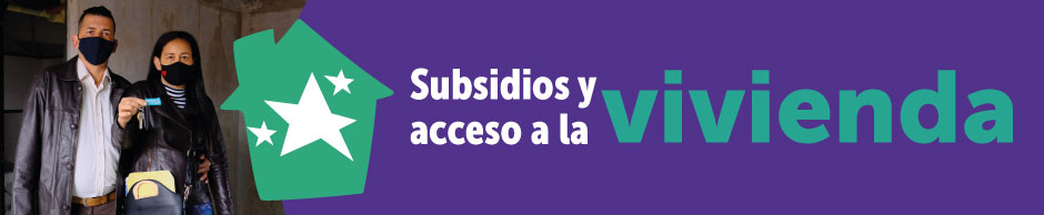 Banner Subsidios y Acceso a la Vivienda
