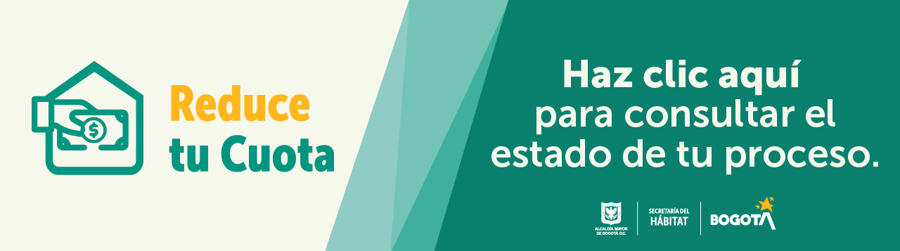 Consulta del estado del proceso en Reduce tu Cuota.