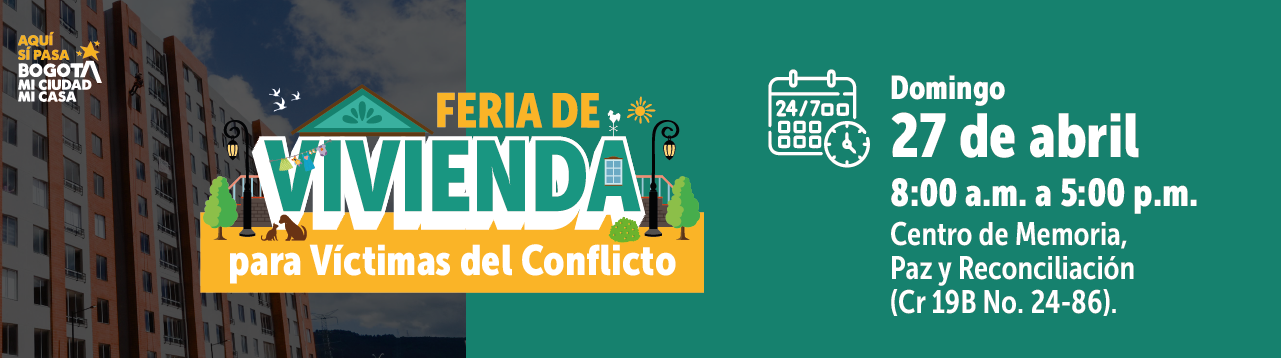 Feria de Vivienda para víctimas del conflicto