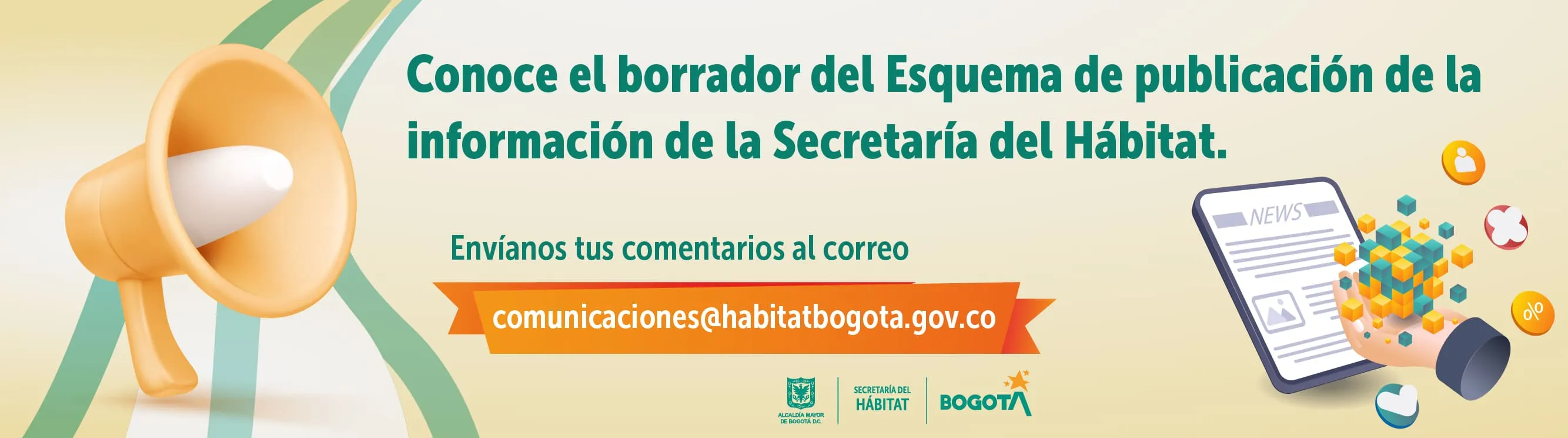 Invitación a consultar el borrador del Esquema de publicación de información SDHT 2025