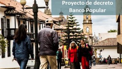 Foto de Proyecto de decreto Banco Popular